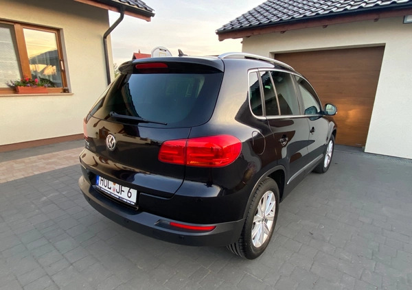 Volkswagen Tiguan cena 42900 przebieg: 247497, rok produkcji 2012 z Chełmno małe 407